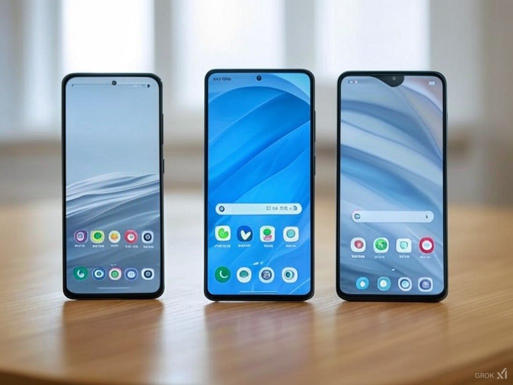 3 celulares comparativo